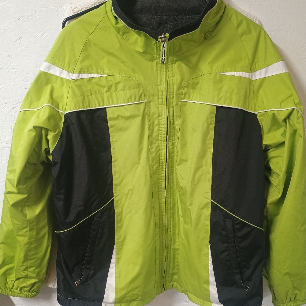 Green and Black Jacket